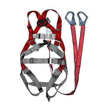 เข็มขัดเซฟตี้ เข็มขัดนิรภัย full body harness with abosorber webbing 2 hook sumo